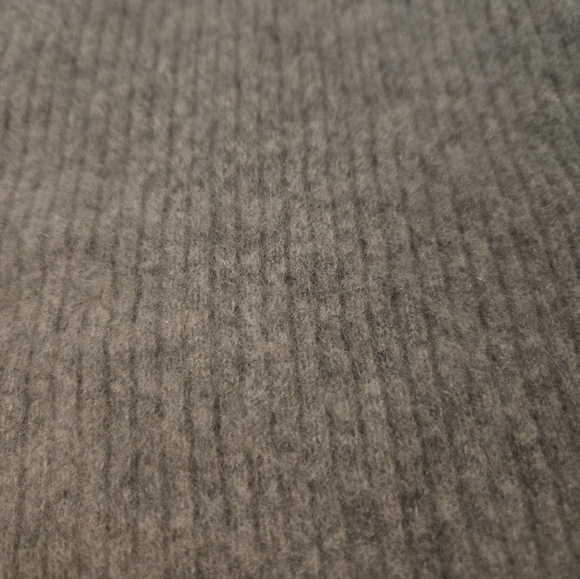 House Of Harlow Cashmere Ribbed Mock Neck Gray Sleeveless Top - Picture 9 of 9